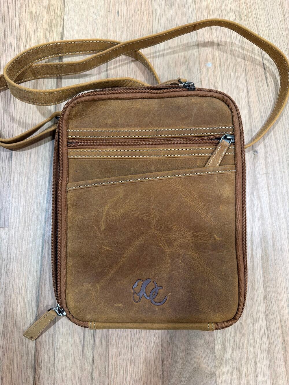 Concealed Carry Leather Pistol Case Crossbody by UC Leather